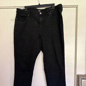 ANA Black Skinny Jeans-size 18